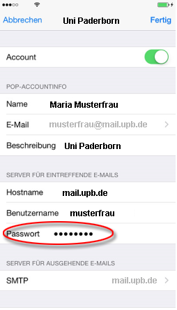 Screenshot iOS - Mail - Passwort ändern.png