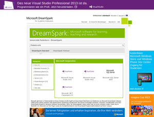 Screenshot Dreamspark Portal.png