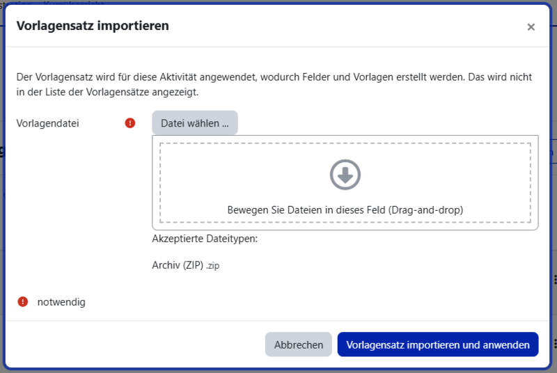 Datei:Import einer Vorlage.png