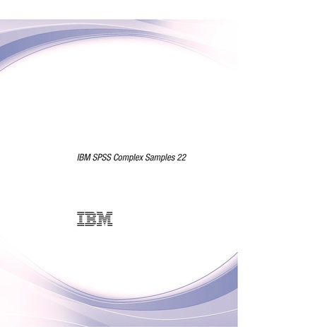 Datei:Datei Software IBM SPSS Complex Samples-22.pdf